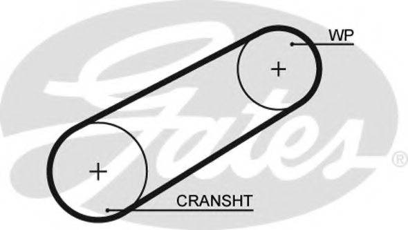 CITRO?N 5490267 Timing Belt